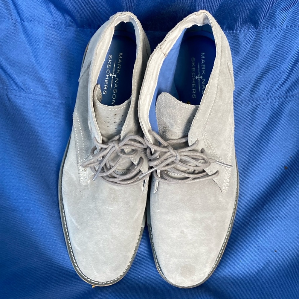 Mark Nasson for Skechers Men’s Grey Chukka boots. Size 11
